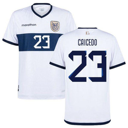 2024-25 Ecuador Away CAICEDO 23 Replica Jersey