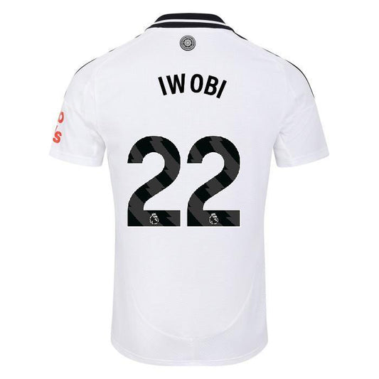 Women's 2024-25 Fulham IWOBI 22 Home Replica Jersey