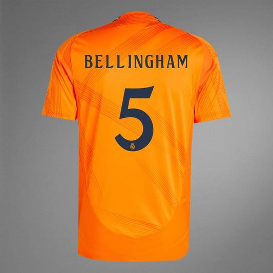 2024-25 Real Madrid Away BELLINGHAM 5 Authentic Jersey