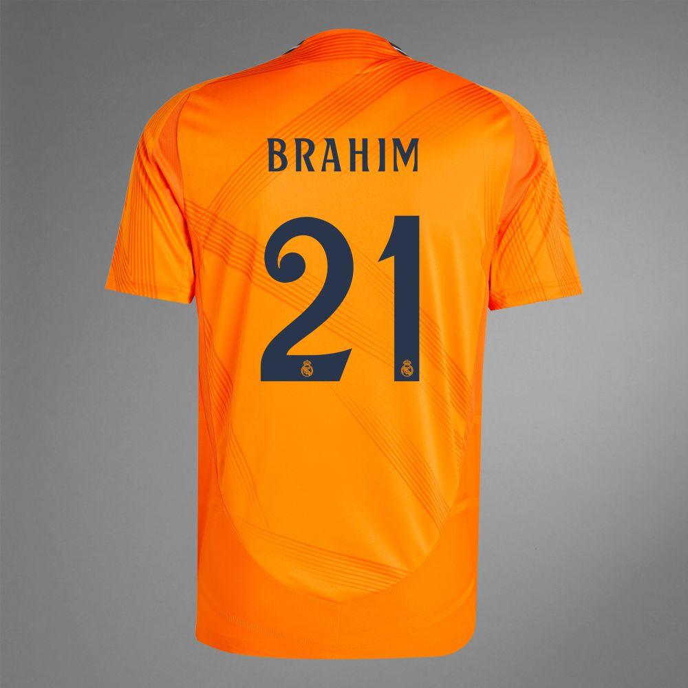 2024-25 Real Madrid Away BRAHIM 21 Authentic Jersey