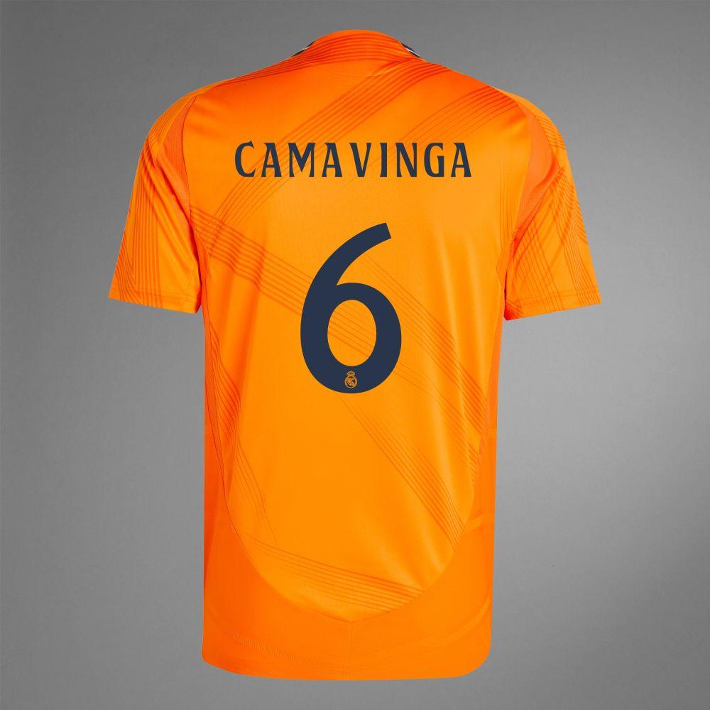 2024-25 Real Madrid Away CAMAVINGA 6 Authentic Jersey