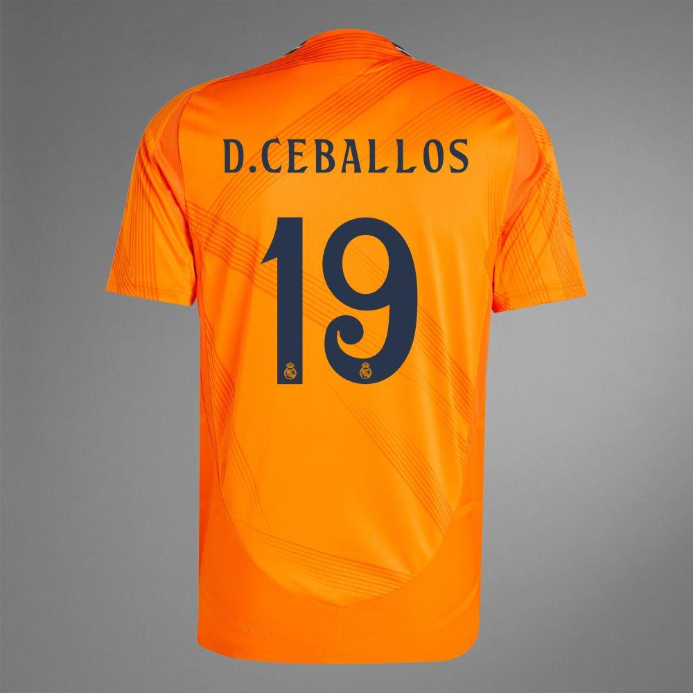 2024-25 Real Madrid Away D.CEBALLOS 19 Authentic Jersey