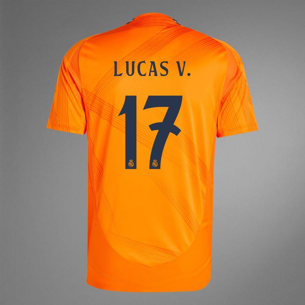 2024-25 Real Madrid Away LUCAS V. 17 Authentic Jersey