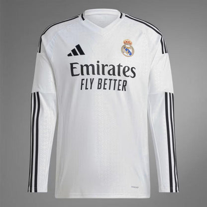 2024-25 Real Madrid Home ARDA GULER 15 Long Sleeve Replica Jersey