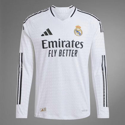 2024-25 Real Madrid Home ARDA GULER 15 Long Sleeve Authentic Jersey