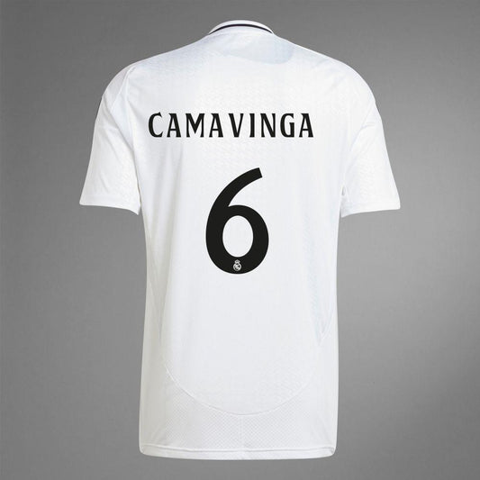 2024-25 Real Madrid Home CAMAVINGA 6 Replica Jersey