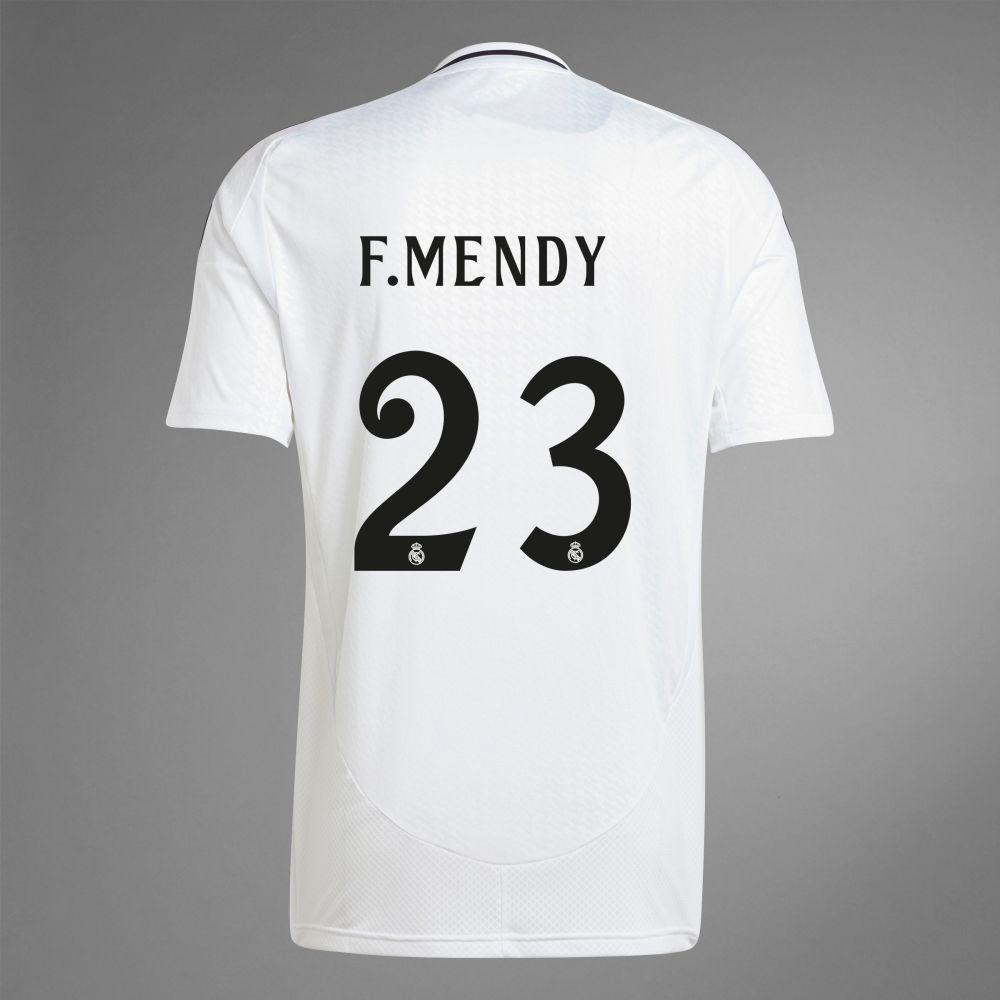 Youth 2024-25 Real Madrid Home F.MENDY 23 Replica Jersey