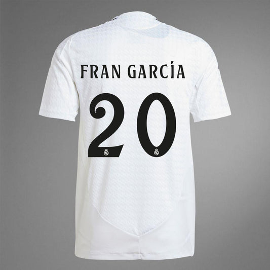 2024-25 Real Madrid Home FRAN GARCiA 20 Authentic Jersey