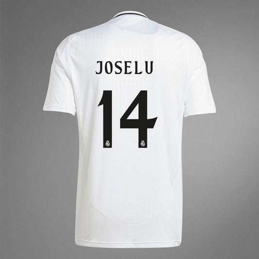 Youth 2024-25 Real Madrid Home JOSELU 14 Replica Jersey