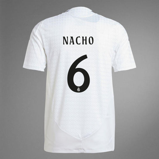 2024-25 Real Madrid Home NACHO 6 Authentic Jersey