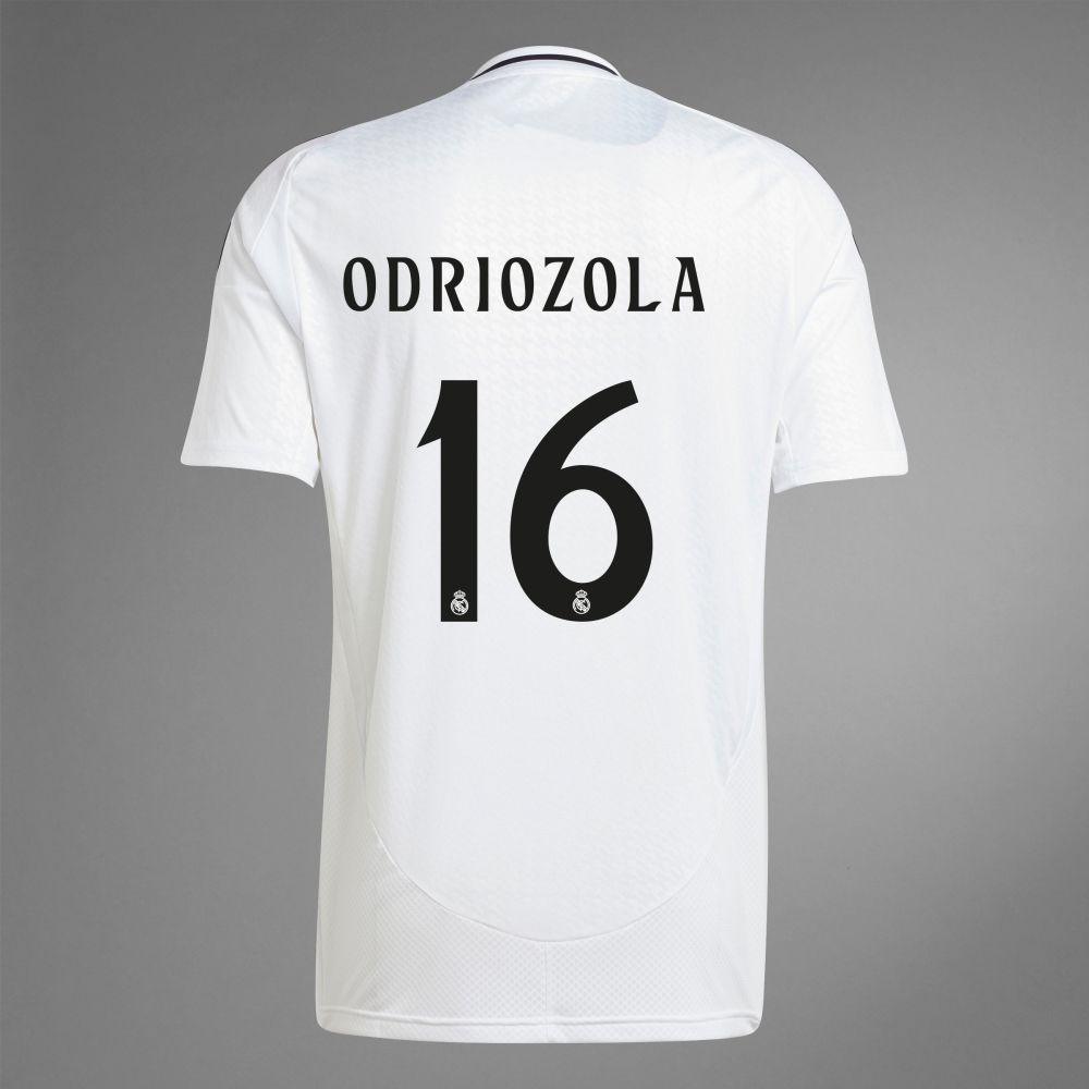 Youth 2024-25 Real Madrid Home ODRIOZOLA 16 Replica Jersey