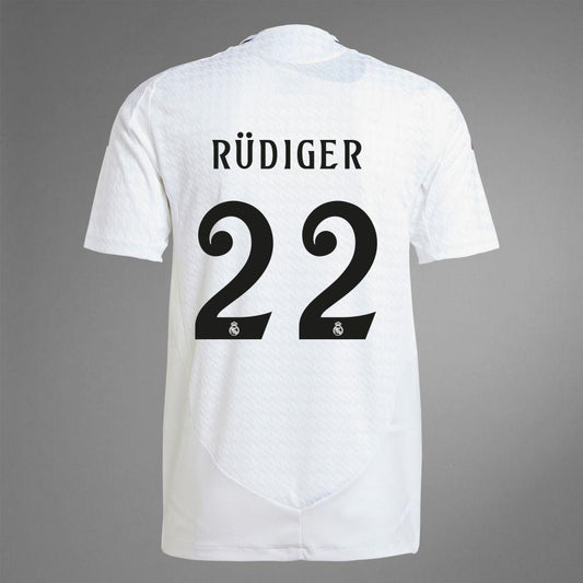 2024-25 Real Madrid Home RUDIGER 22 Authentic Jersey