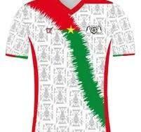 AFCON Burkina Faso Away White Replica Jersey - Personalized 2024