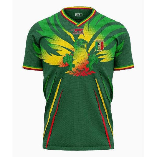 Youth AFCON Mali Away Green Replica Jersey - Personalized 2024