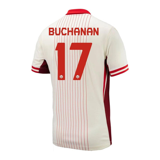 2024 Canada Tajon Buchanan #17 Away Replica Jersey