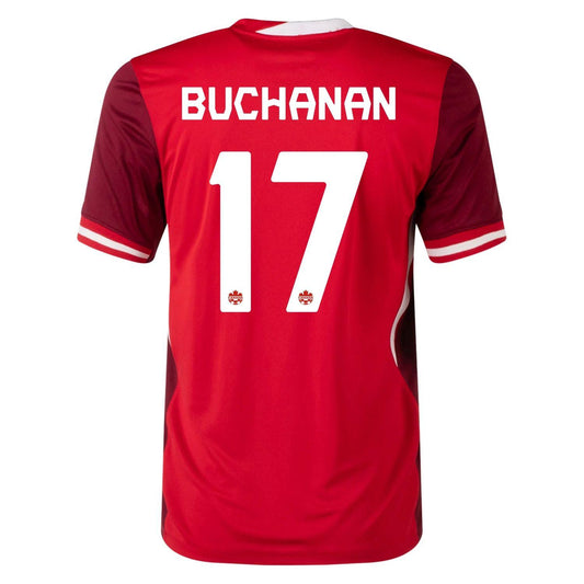 2024 Canada Tajon Buchanan #17 Home Replica Jersey