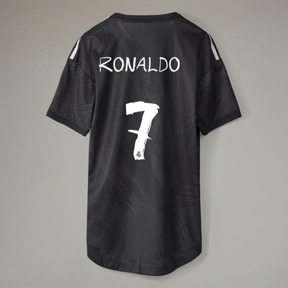 Cristiano Ronaldo 7 Real Madrid Fourth Authentic Jersey Y3