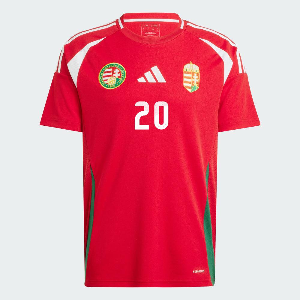 Youth Hungary Home Euro's Roland Sallai #20 Replica Jersey 2024