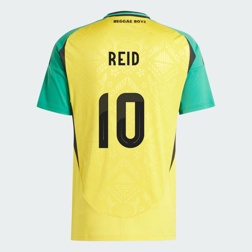 Jamaica Home Bobby De Cordova-Reid #10 Soccer Replica Jersey 2024