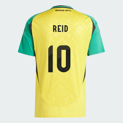 Youth Jamaica Home Bobby De Cordova-Reid #10 Soccer Replica Jersey 2024