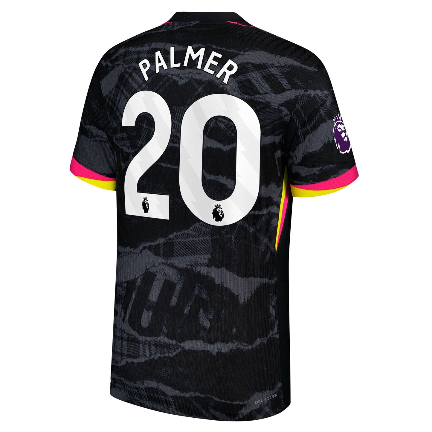 Men's Nike Cole Palmer Anthracite Chelsea 2024/25 Third Authentic Player Jersey