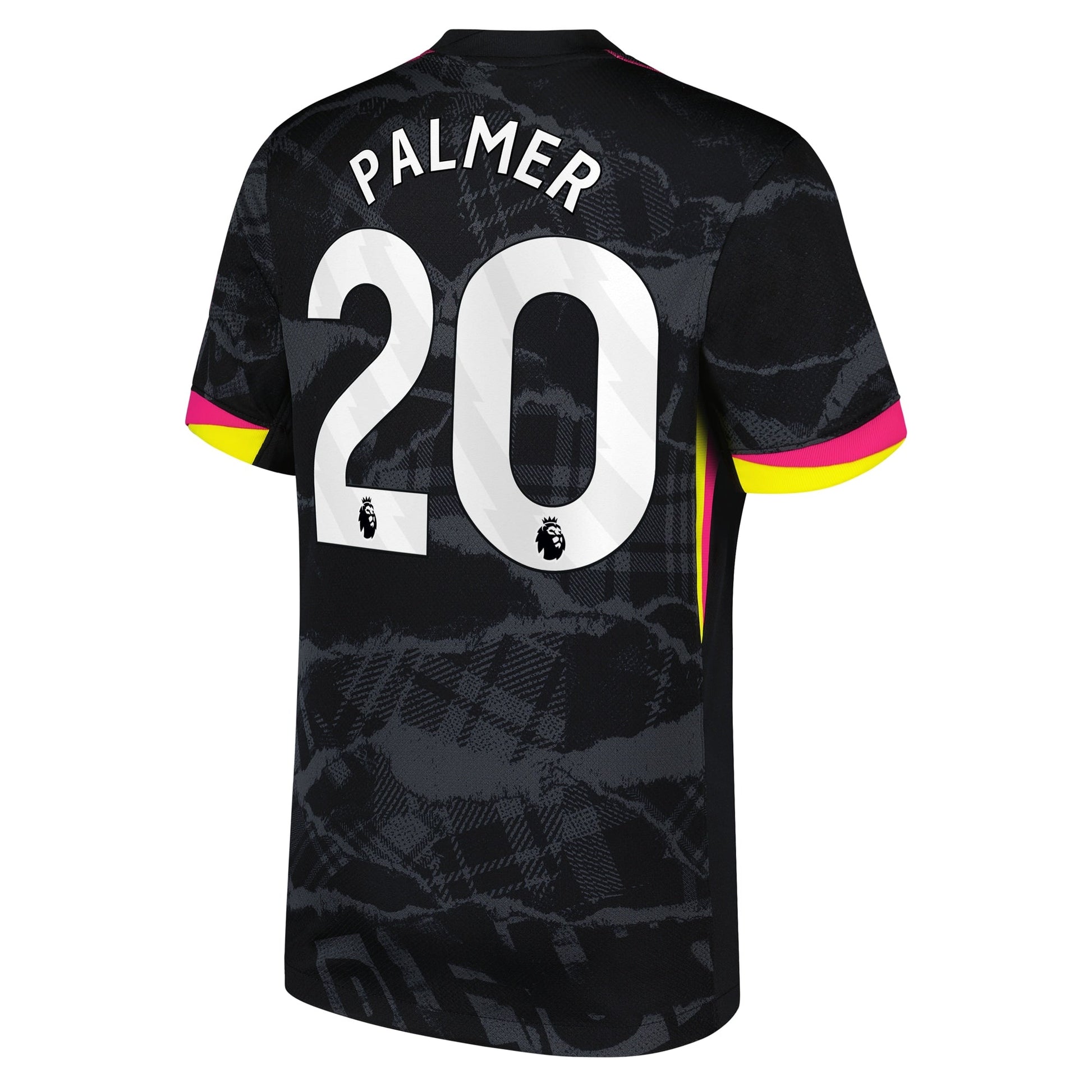 Men's Nike Cole Palmer Anthracite Chelsea 2024/25 Third Replica Player Jersey