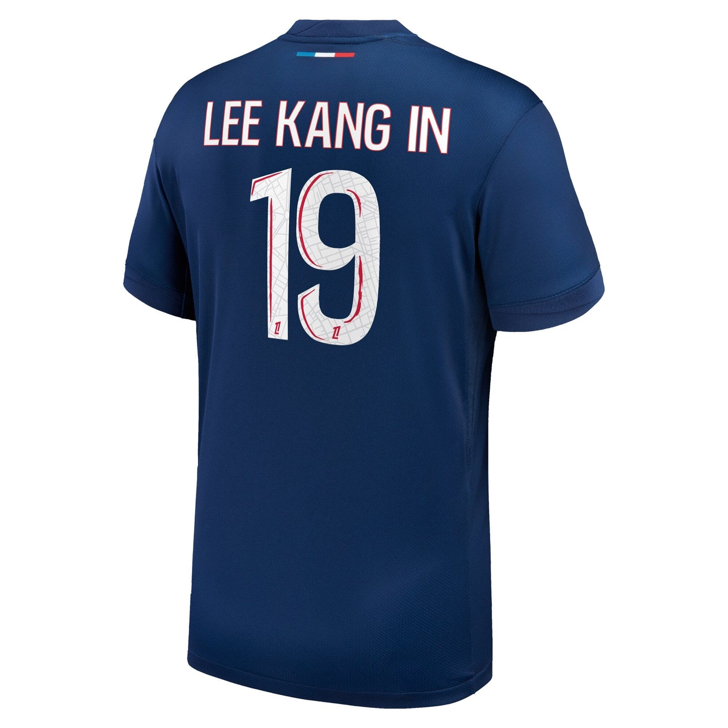 Men's Nike Lee Kang In Navy Paris Saint-Germain 2024/25 Replica Player Jersey