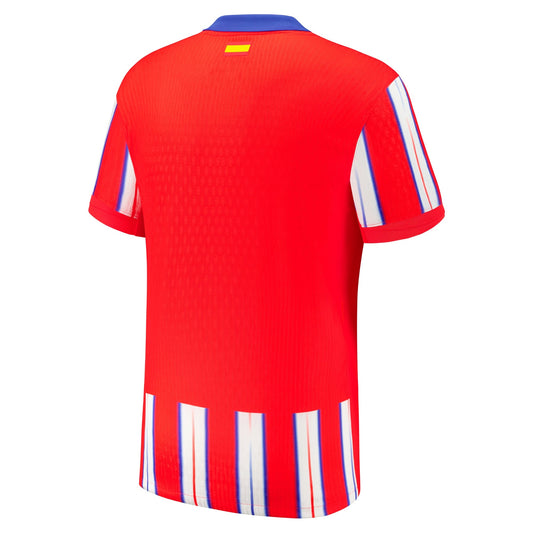 Men's Nike Red/White Atletico de Madrid 2024/25 Home Authentic Jersey - Customizable