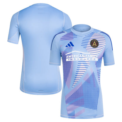 Men's adidas Blue Atlanta United FC 2024 Goalkeeper Jersey - Customizable