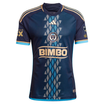 Men's adidas Cavan Sullivan Navy Philadelphia Union 2024 Primary Authentic Player Jersey