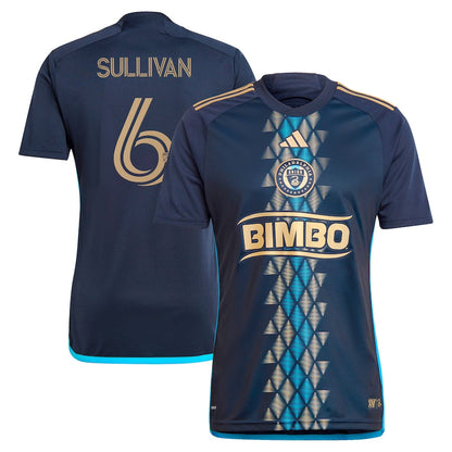 Men's adidas Cavan Sullivan Navy Philadelphia Union 2024 Primary Replica Player Jersey