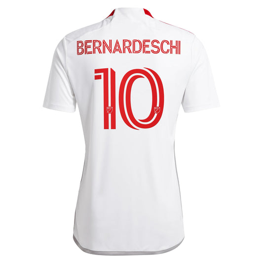 Men's adidas Federico Bernardeschi White Toronto FC 2024 GTA Kit Replica Player Jersey