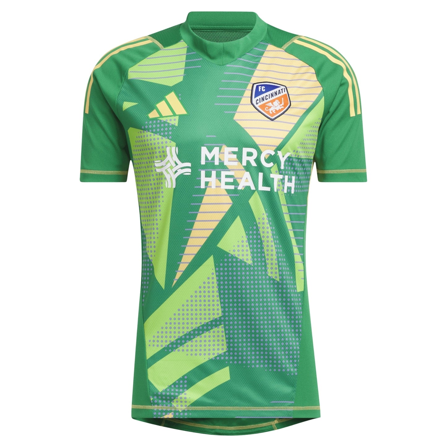 Men's adidas Green FC Cincinnati 2024 Goalkeeper Jersey - Customizable