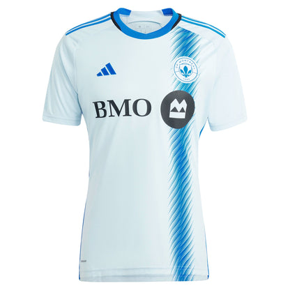 Men's adidas Joel Waterman Light Blue CF Montreal 2024 La Main Replica Player Jersey