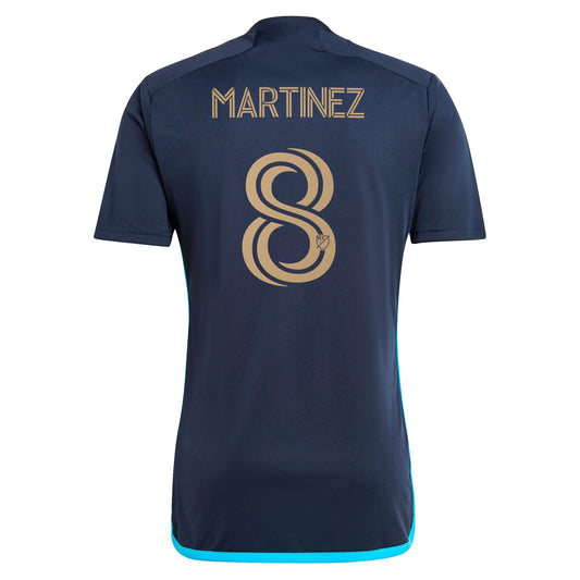 Men's adidas Jose Martinez Navy Philadelphia Union 2024 The XV Kit Replica Player Jersey