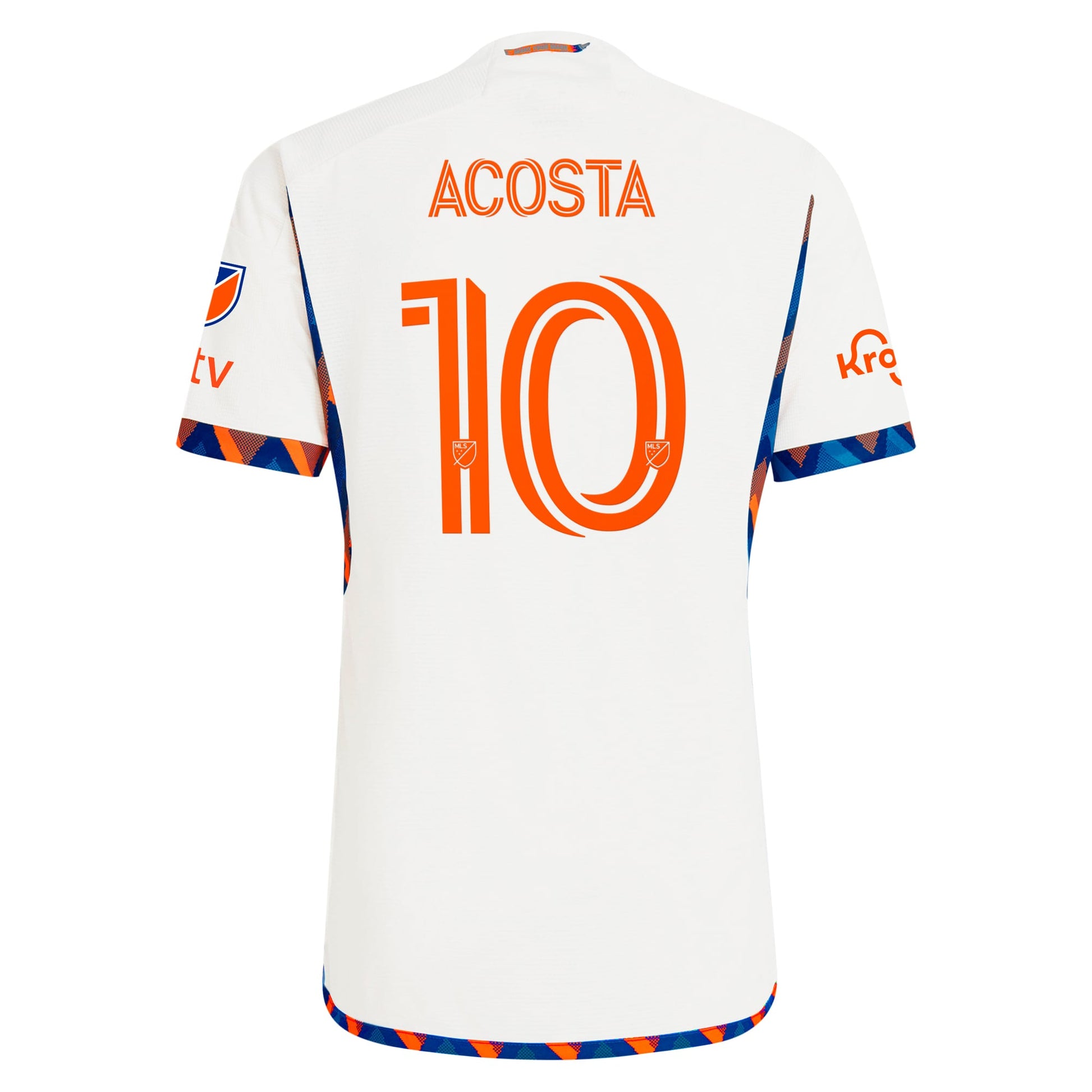 Men's adidas Luciano Acosta White FC Cincinnati 2024 The Canvas Kit Authentic Player Jersey