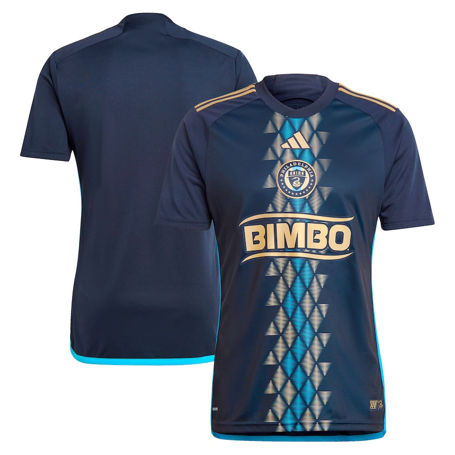 Men's adidas Navy Philadelphia Union 2024 The XV Kit Replica Jersey - Customizable