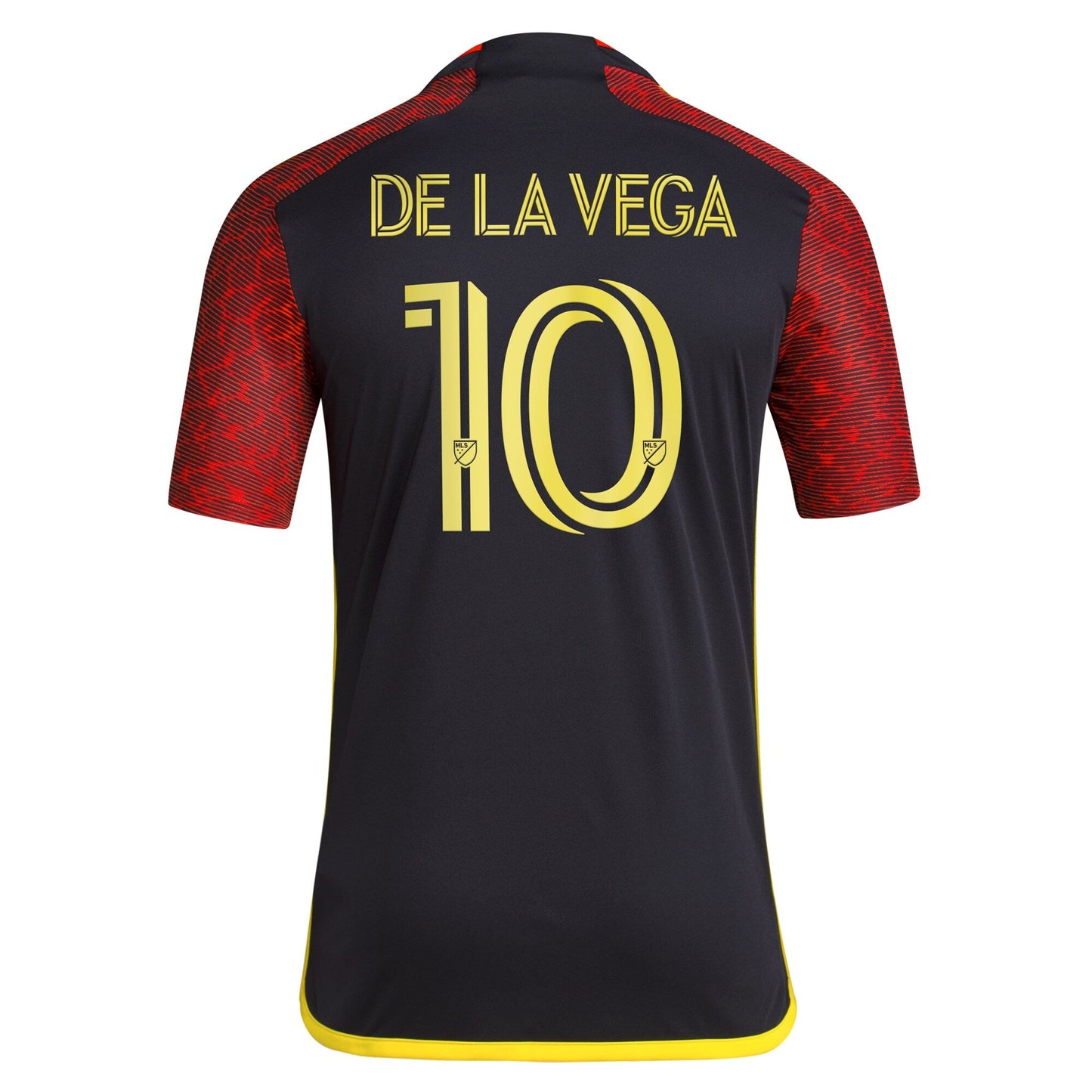 Men's adidas Pedro de la Vega Red Seattle Sounders FC 2024 The Bruce Lee Kit Replica Player Jersey