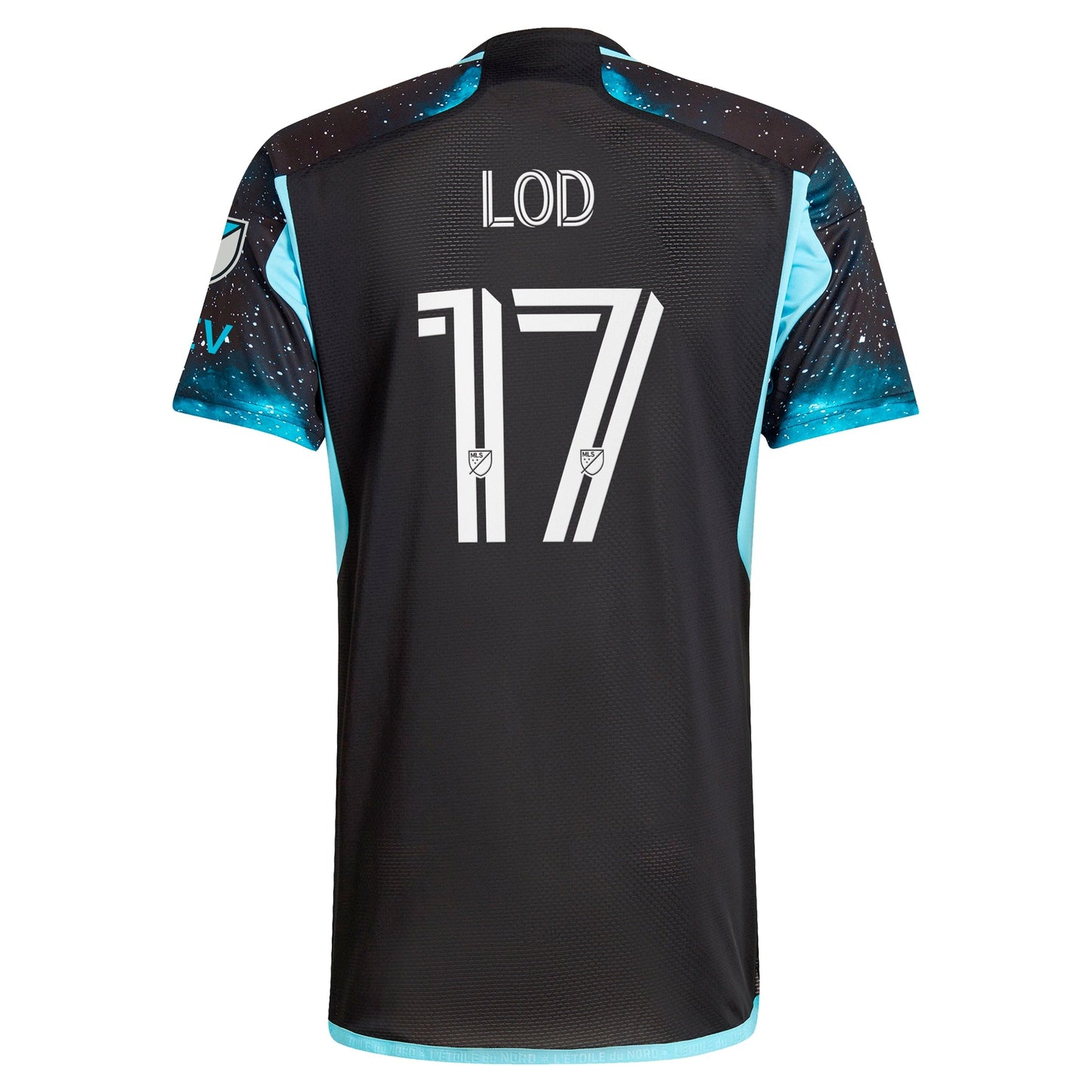 Men's adidas Robin Lod Black Minnesota United FC 2024 Starry Night Authentic Player Jersey