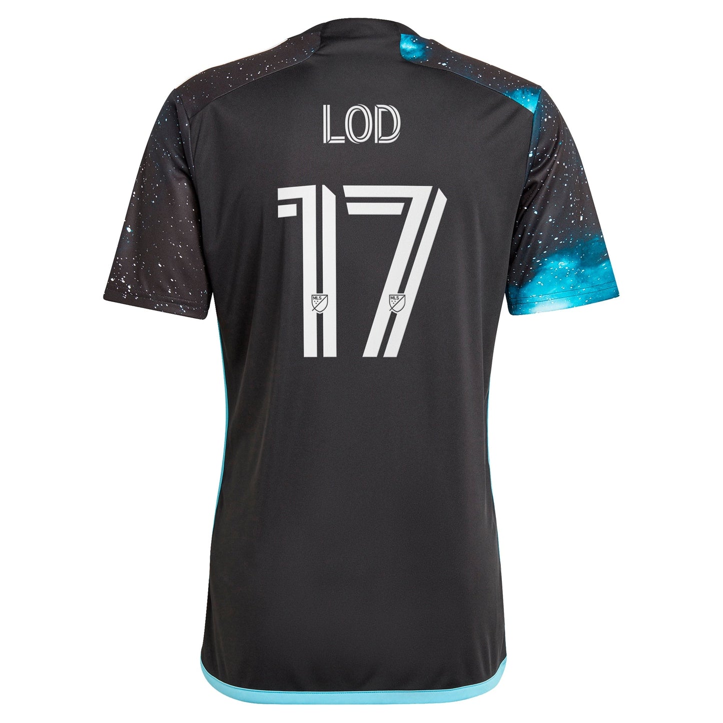 Men's adidas Robin Lod Black Minnesota United FC 2024 Starry Night Replica Player Jersey