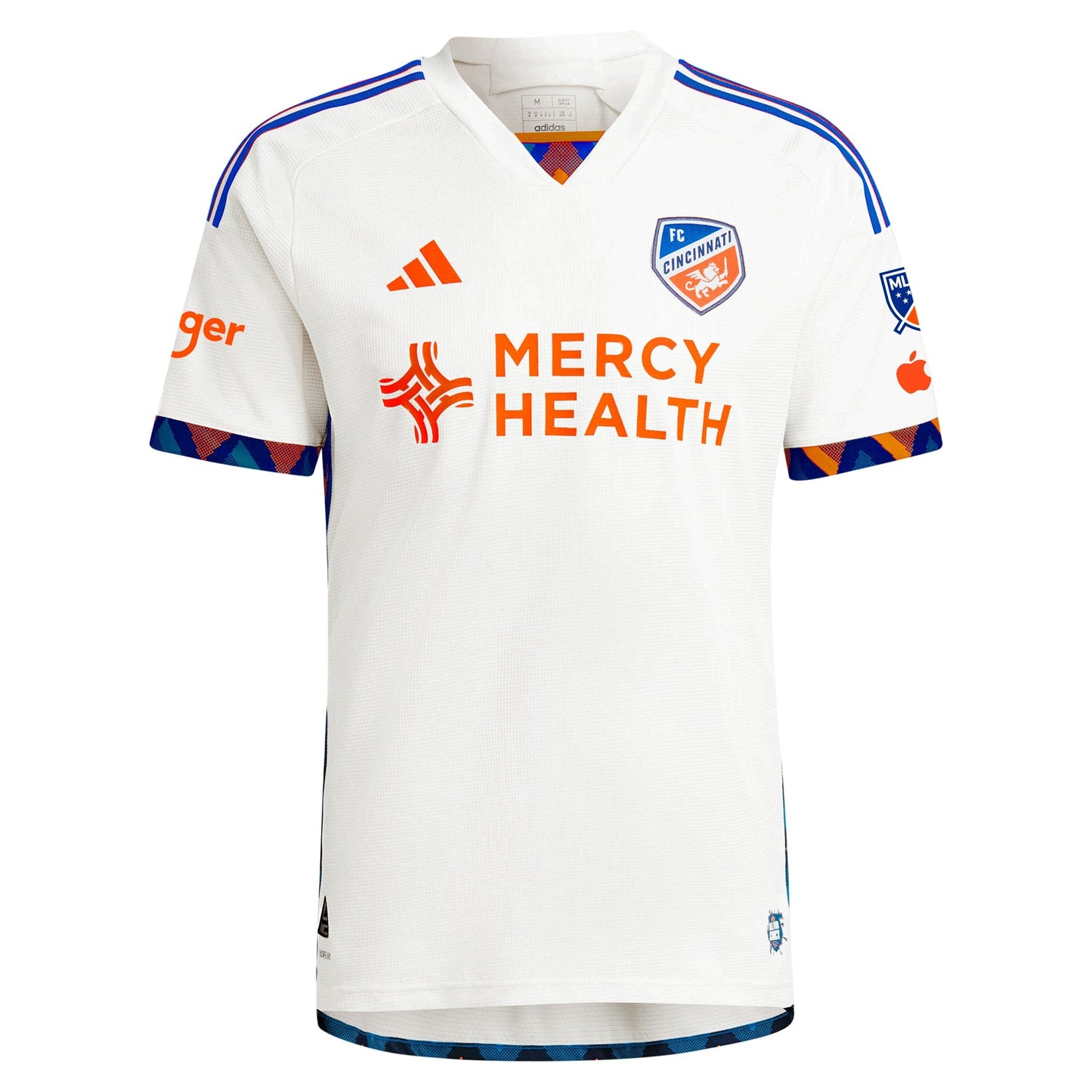 Men's adidas White FC Cincinnati 2024 The Canvas Kit Authentic Jersey - Customizable