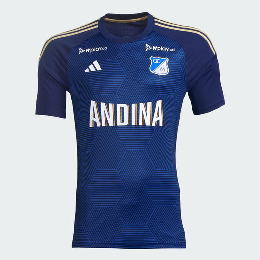 Youth Millonarios FC Home Replica Jersey - Personalized 2024