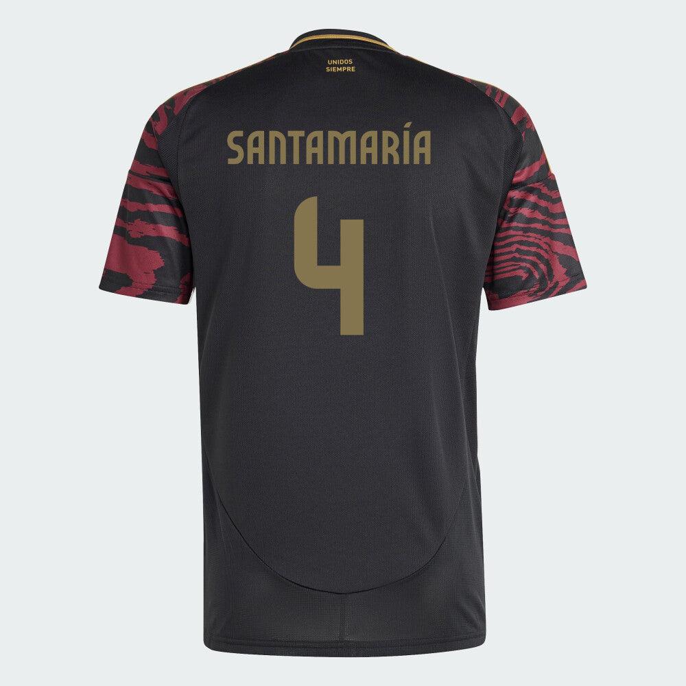 Peru Copa America Away Anderson Santamaria #4 Replica Jersey 2024