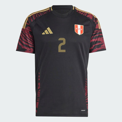 Peru Copa America Away Anderson Santamaria #4 Replica Jersey 2024