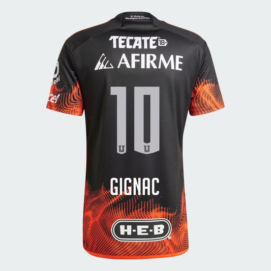 Youth Tigres UANL Andre-Pierre Gignac #10 Third Replica Jersey 2024/2025