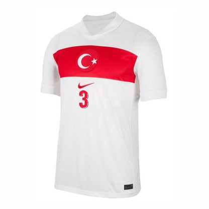 Turkey Merih Demiral #3 Home Replica Jersey 2024