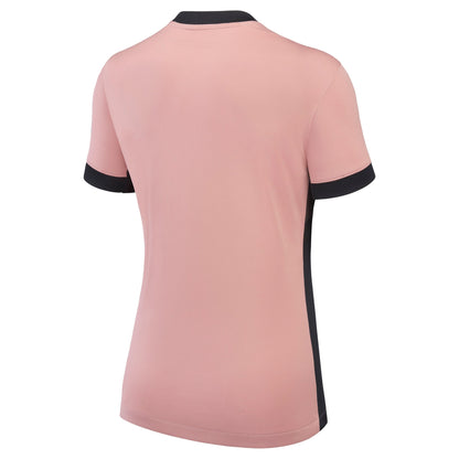 Women's Jordan Brand Pink Paris Saint-Germain 2024/25 Third Replica Jersey - Customizable