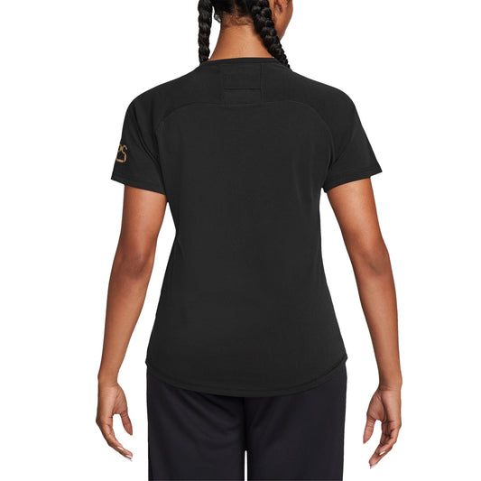 Women's Nike Black Barcelona 2024/25 Travel Jersey