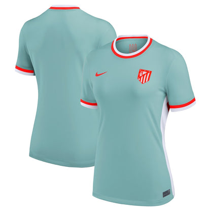 Women's Nike Mint Atletico de Madrid 2024/25 Away Replica Jersey - Customizable