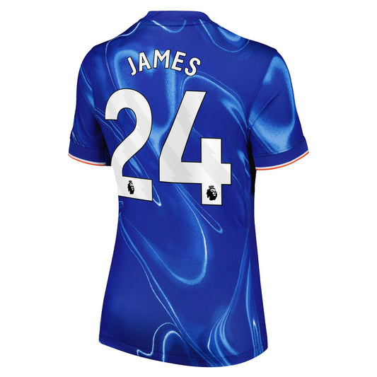 Women's Nike Reece James Blue Chelsea 2024/25 Home Replica Player Jersey